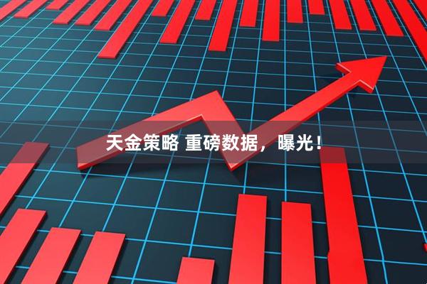 天金策略 重磅数据，曝光！